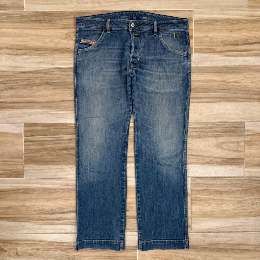 Vintage Diesel Bumix 83L Jeans Mens 34x30 Made in Italy Y2K Straight Leg